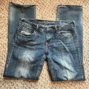 Cowgirl Tuff Women's Dont Fence Me In Boot Cut Jeans